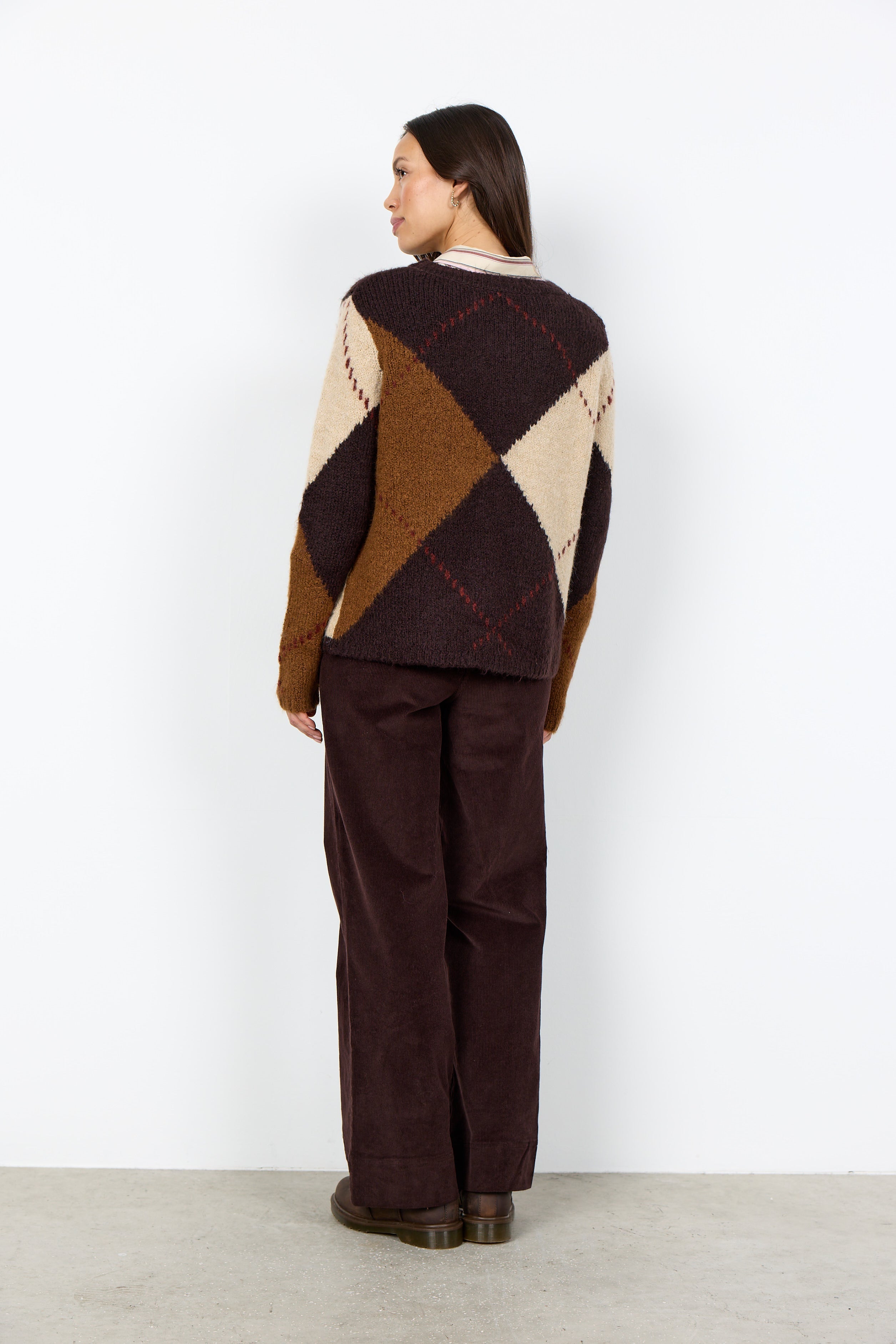 Soya Concepts  Argyle Sweater - Style 5F33865