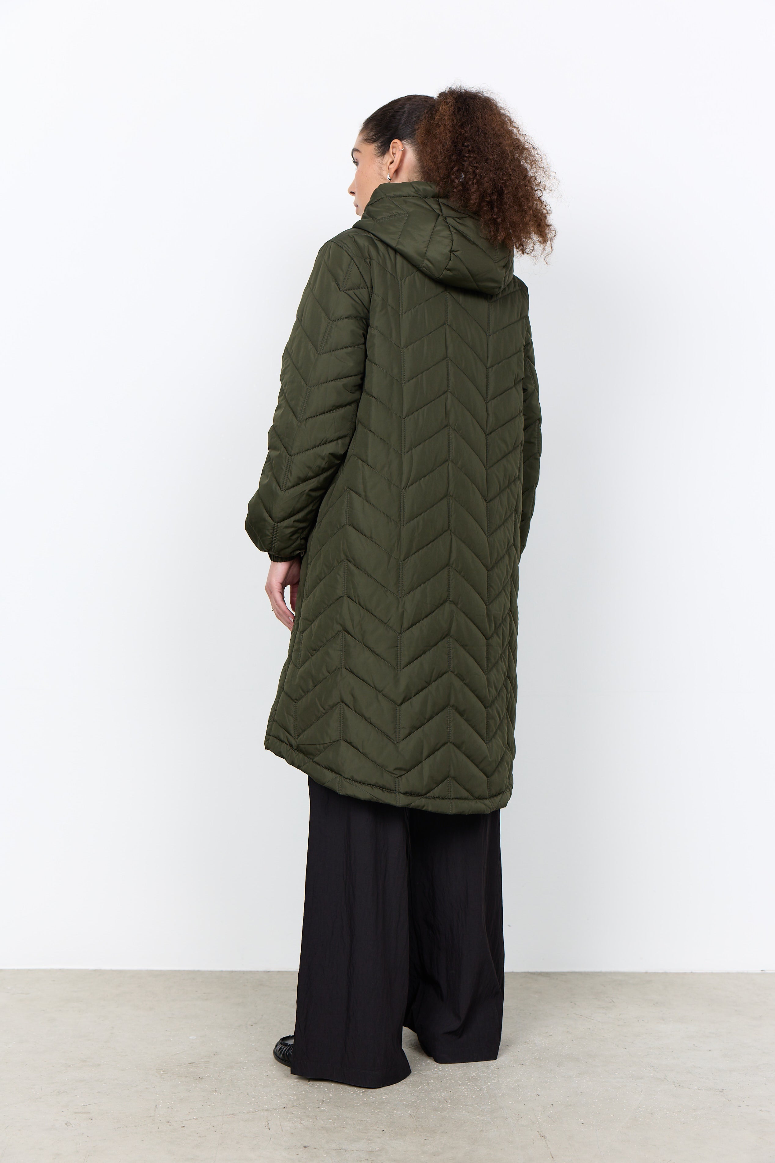 Soya Concepts Long Puffer Coat - Style 5PF41843