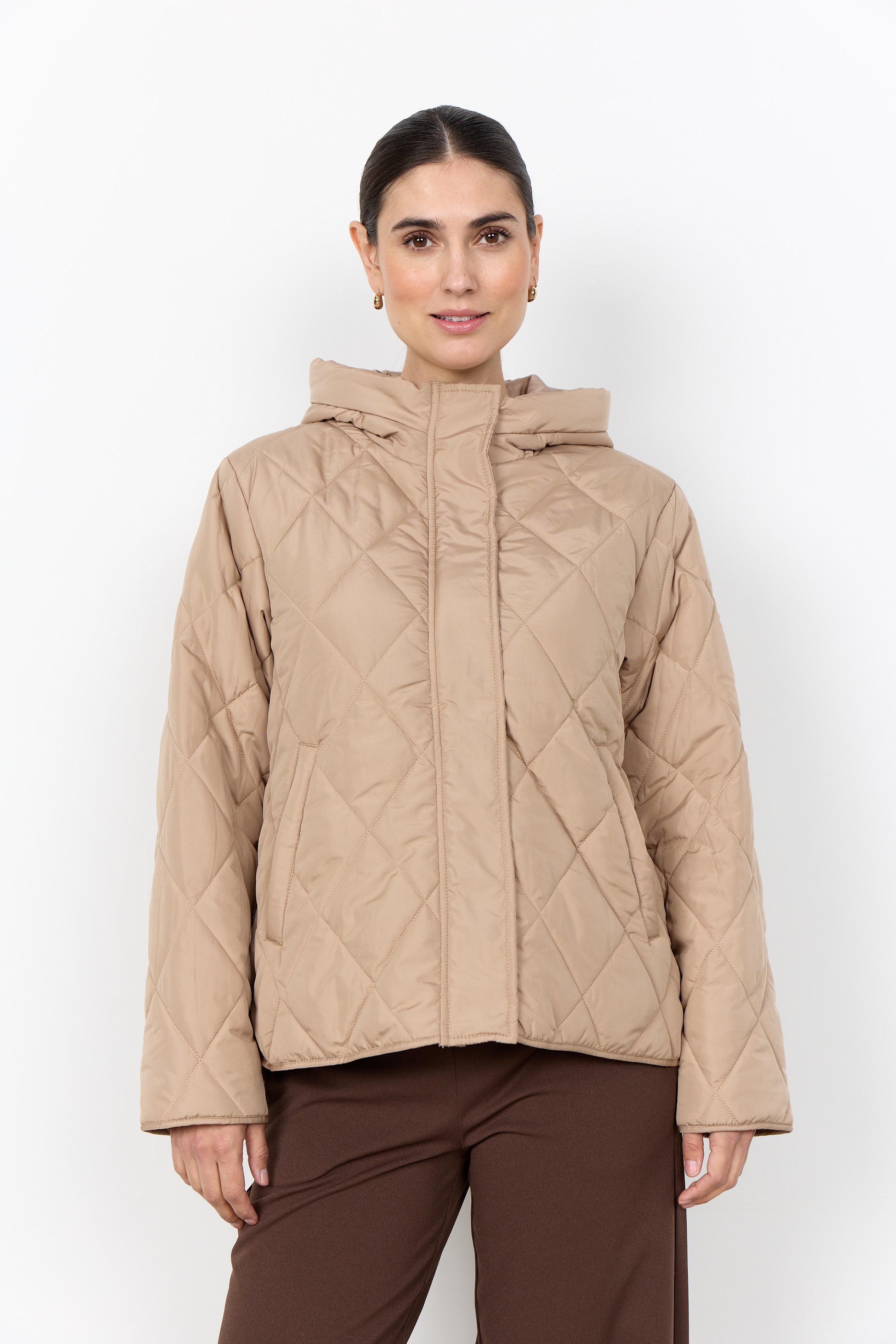 Soya Concepts Short Quilted Jacket - Style 5PF41844