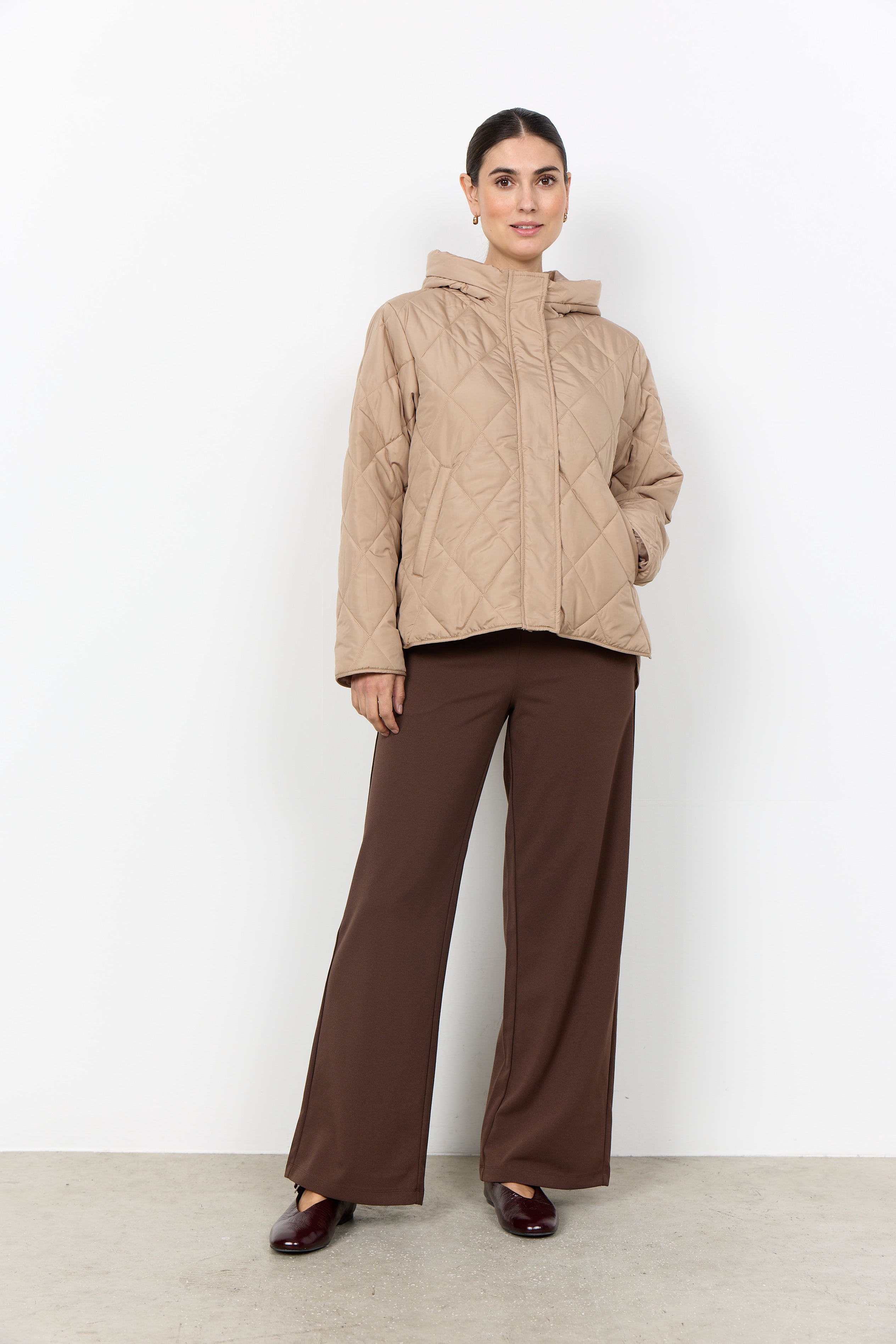 Soya Concepts Short Quilted Jacket - Style 5PF41844