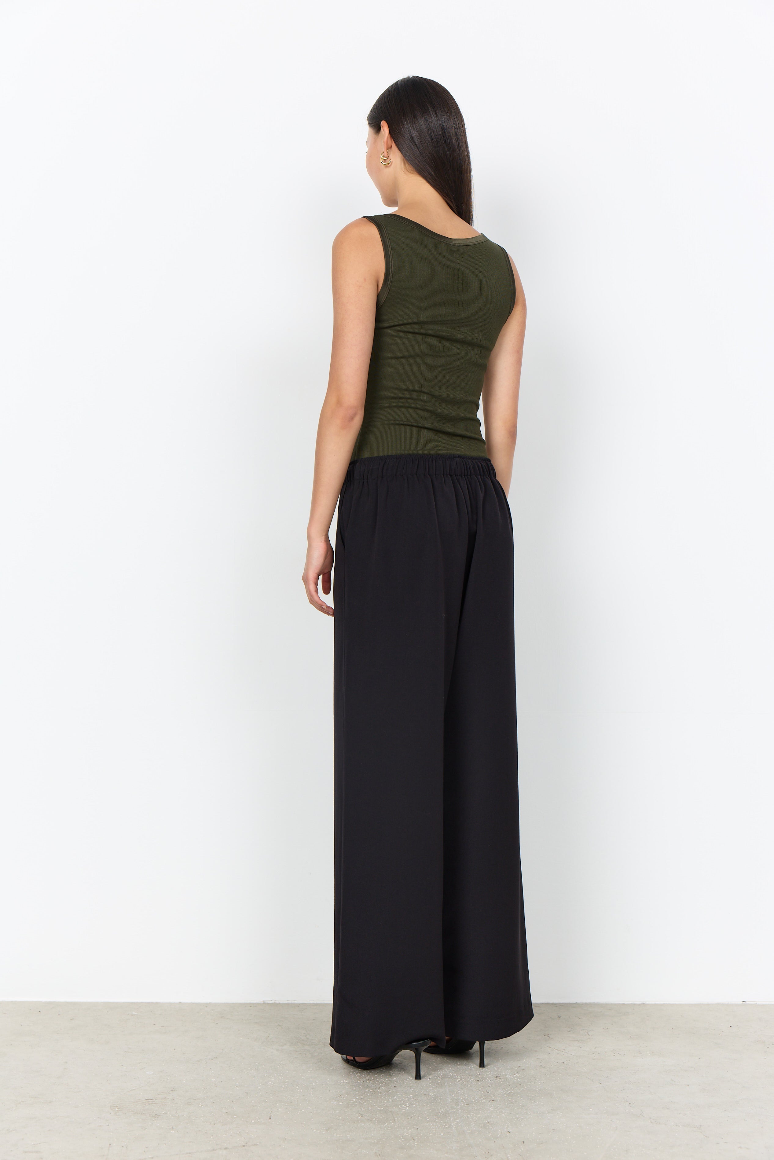 Soya Concepts Wide-Leg Drawstring Pant - Style 5F42009