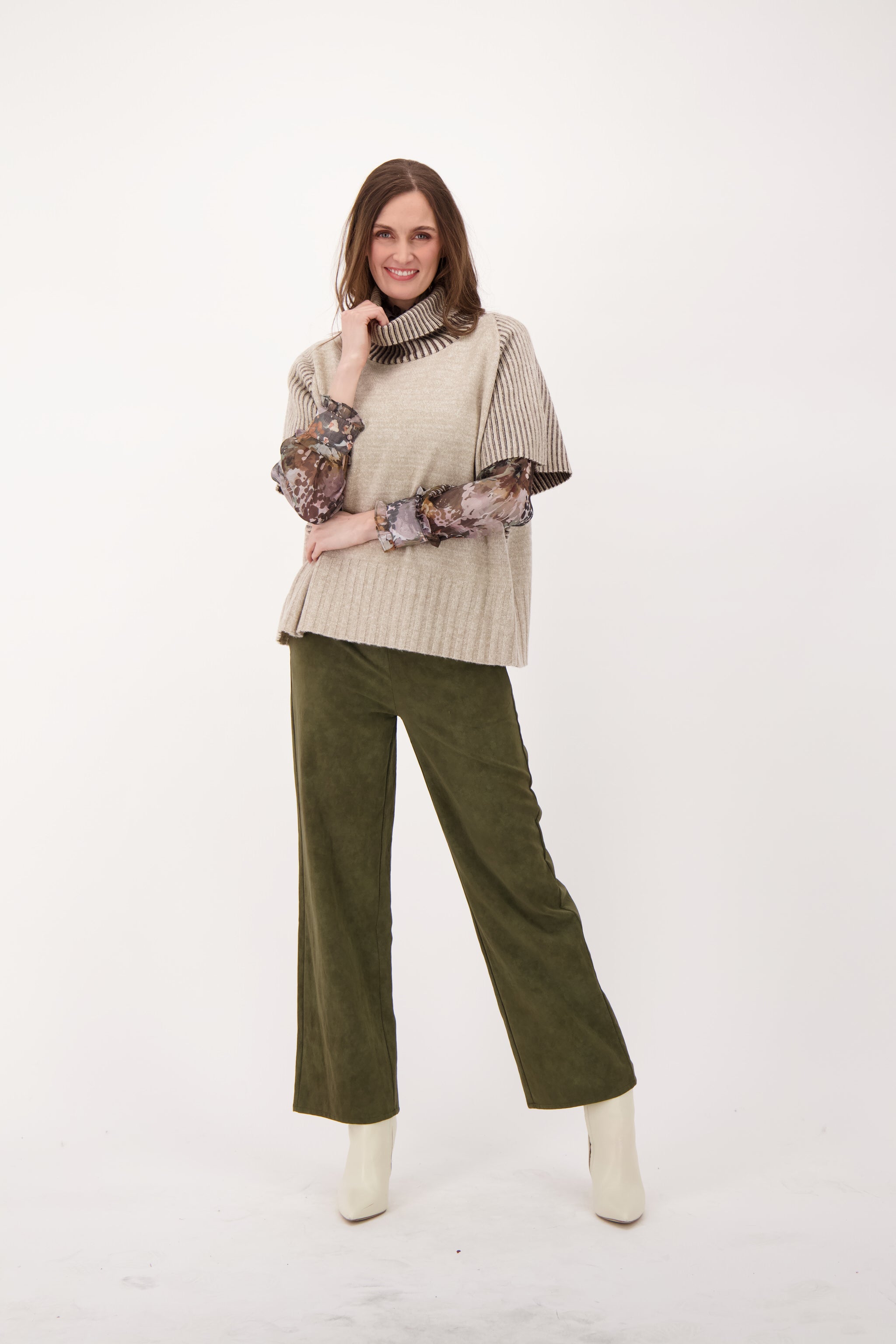 Spanner Turtleneck Sweater Vest - Style 426288