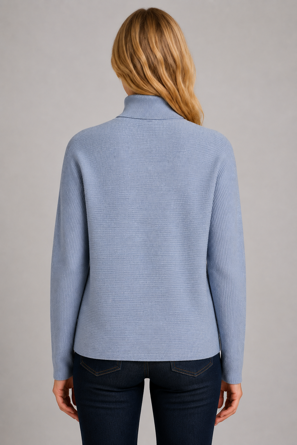 Soya Concepts Dollie 796-Long Sleeve Turtleneck Top - Style 5f33674A