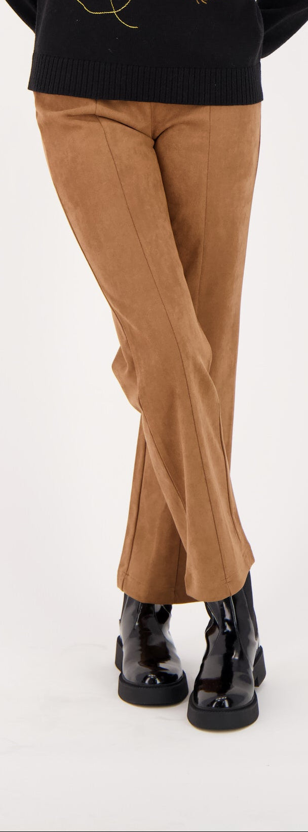 Spanner Suede Crop Pant - Style 426273TT