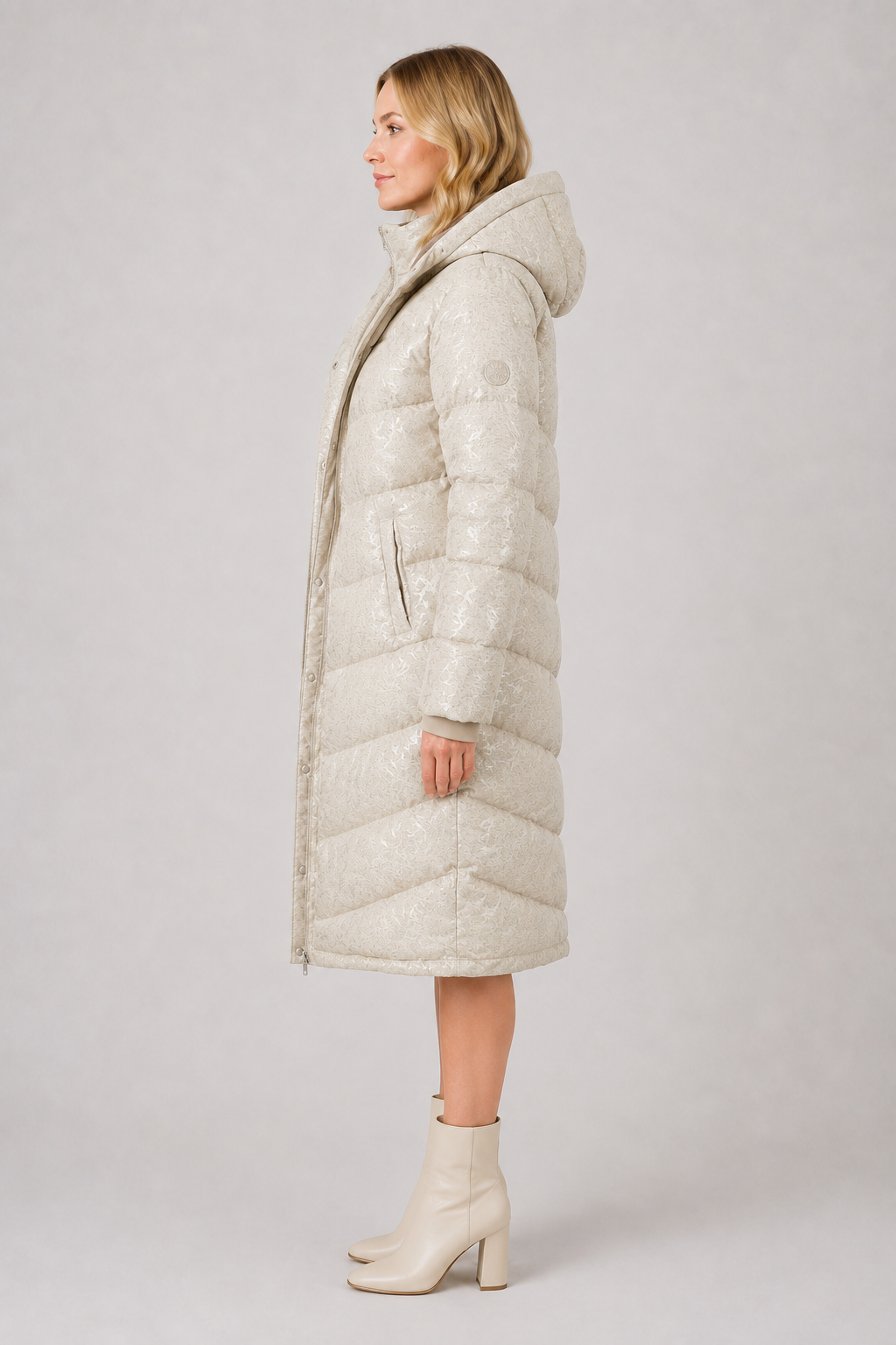 Dolcezza Long Hooded Coat - Style 76809