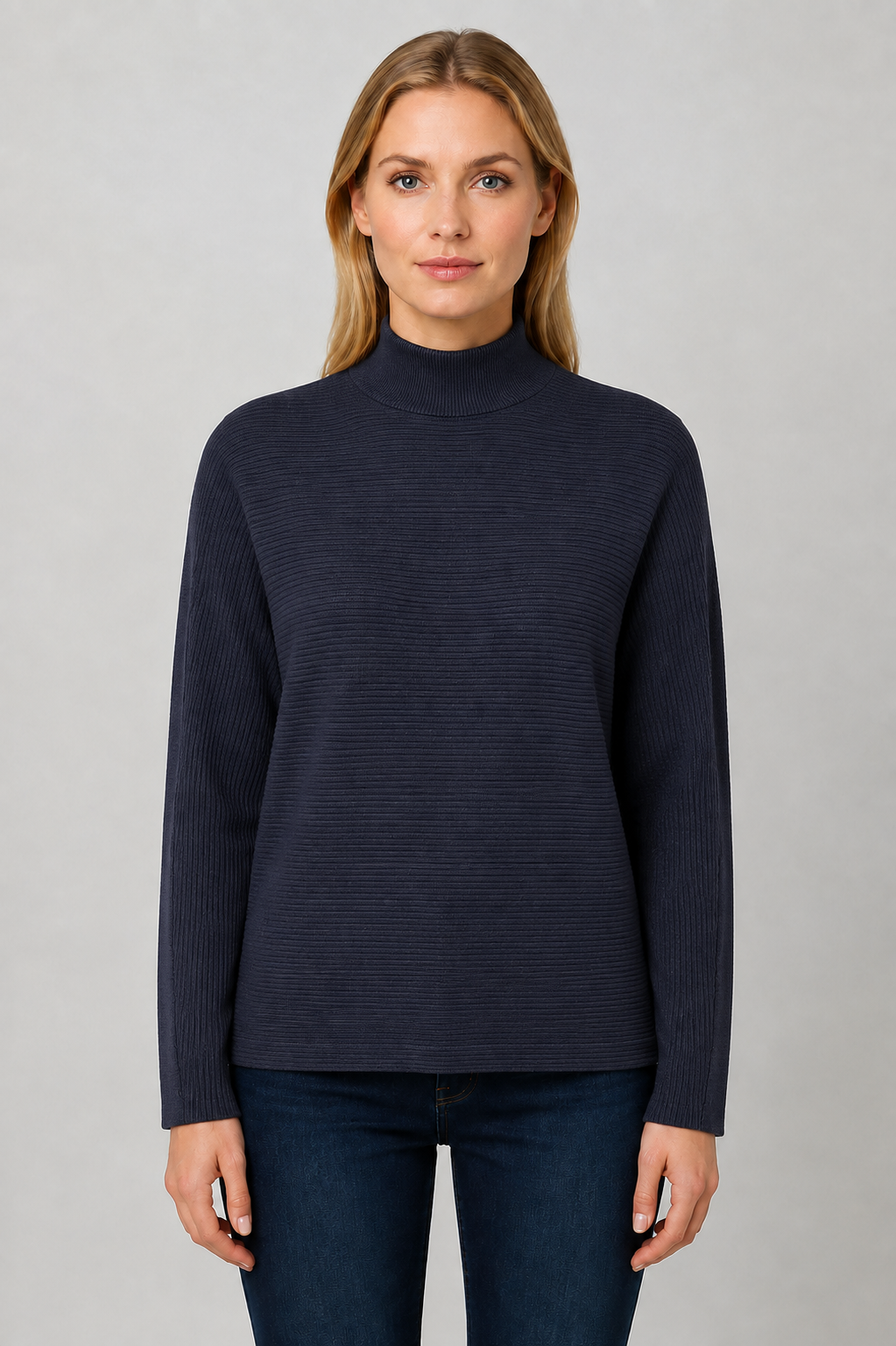 Soya Concepts Dollie 796-Long Sleeve Turtleneck Top - Style 5F33674