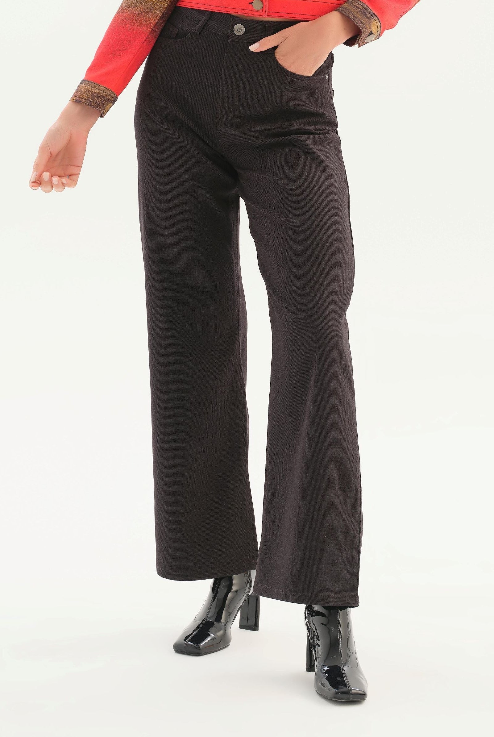 Dolcezza Drawstring Waist Straight Leg Pant - Style 76236A