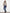 Charlie B Zipped Sweater Denim Pockets  - Style C2045-716C