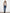 Charlie B Zipped Sweater Denim Pockets  - Style C2045-716C