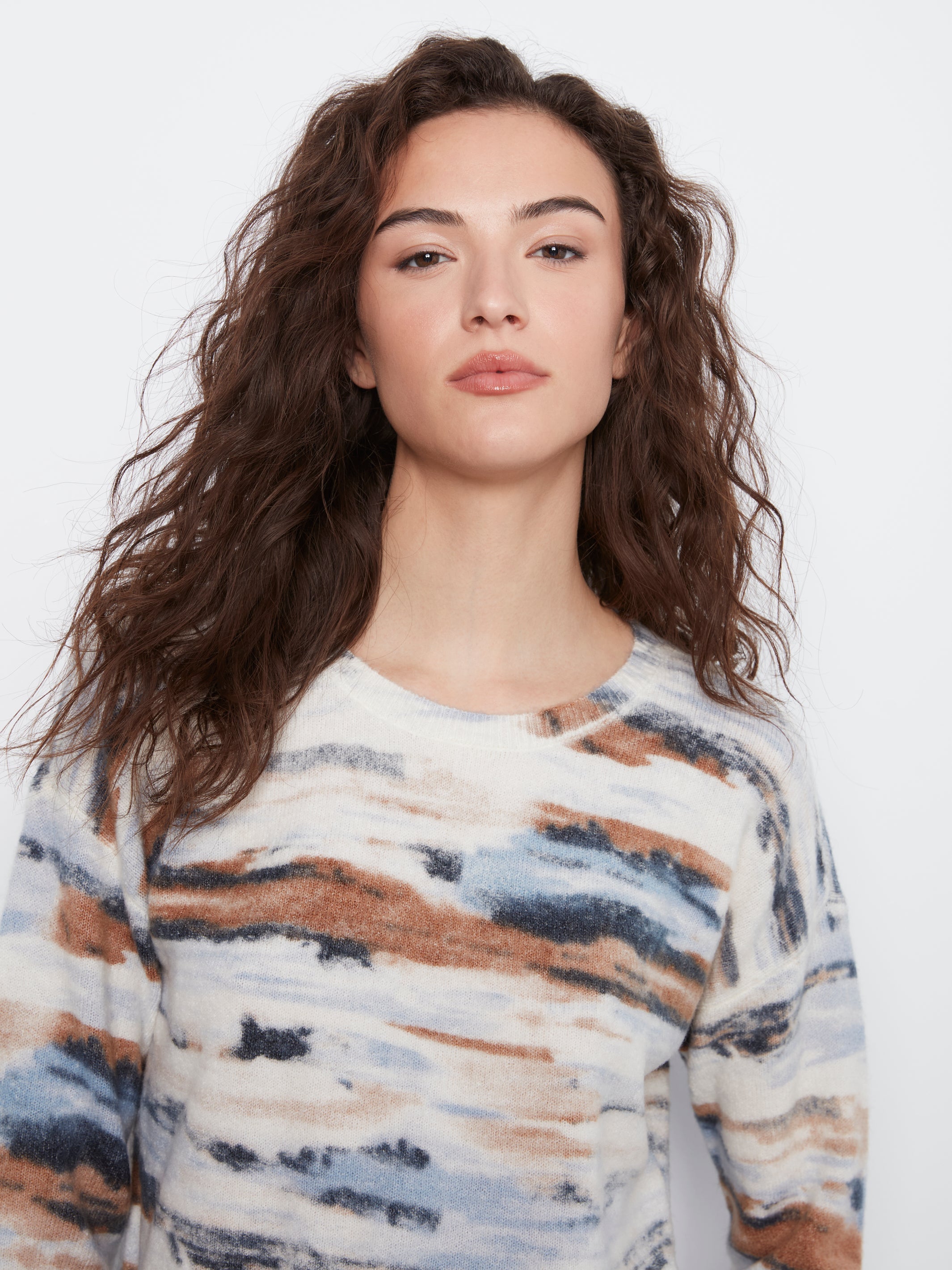 Charlie B Drop Shoulder Reversible Top - Style C2735RR-918A
