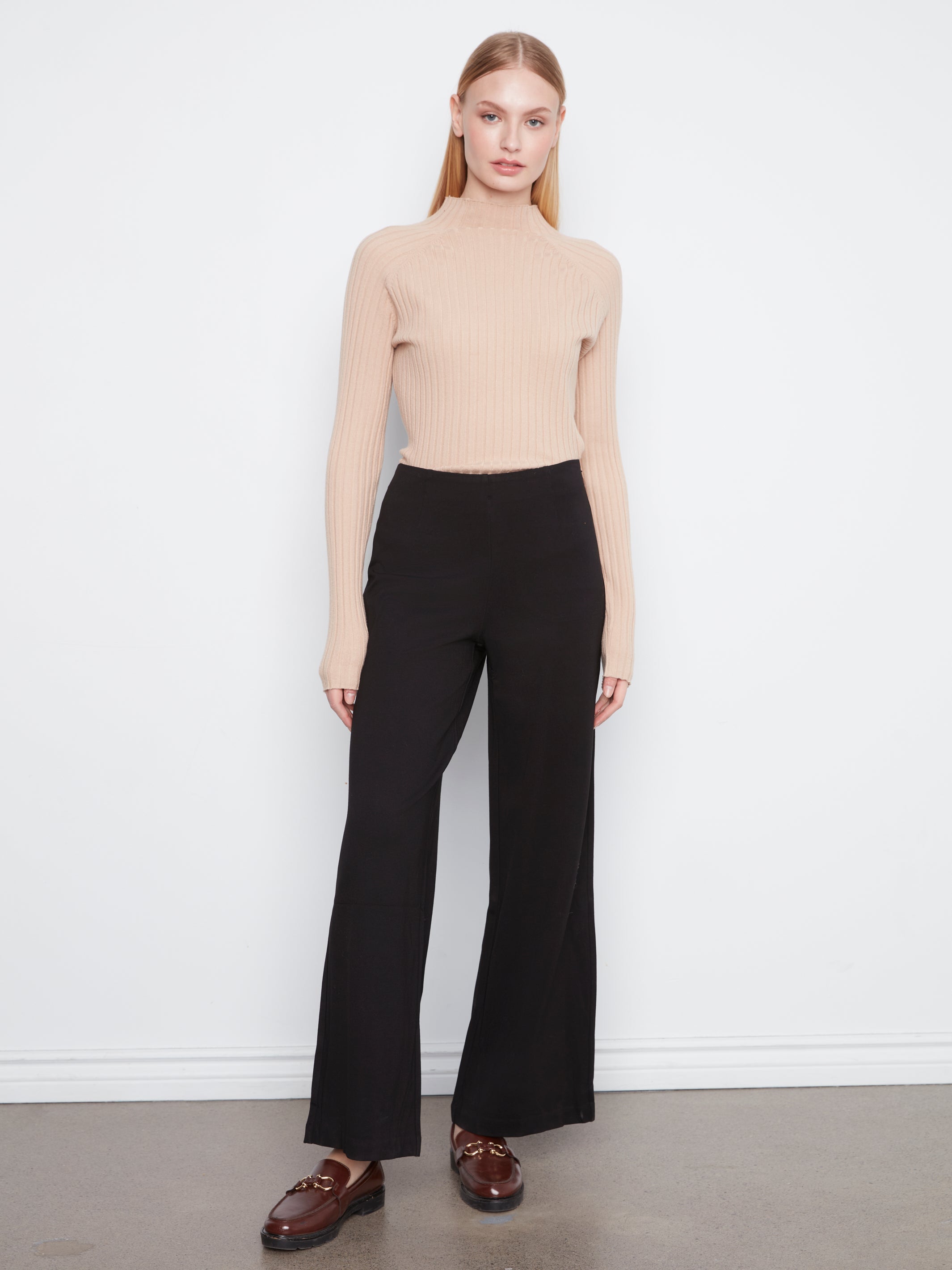 Charlie B Pull-On Wide Leg Pant - Style C5540RR-633B