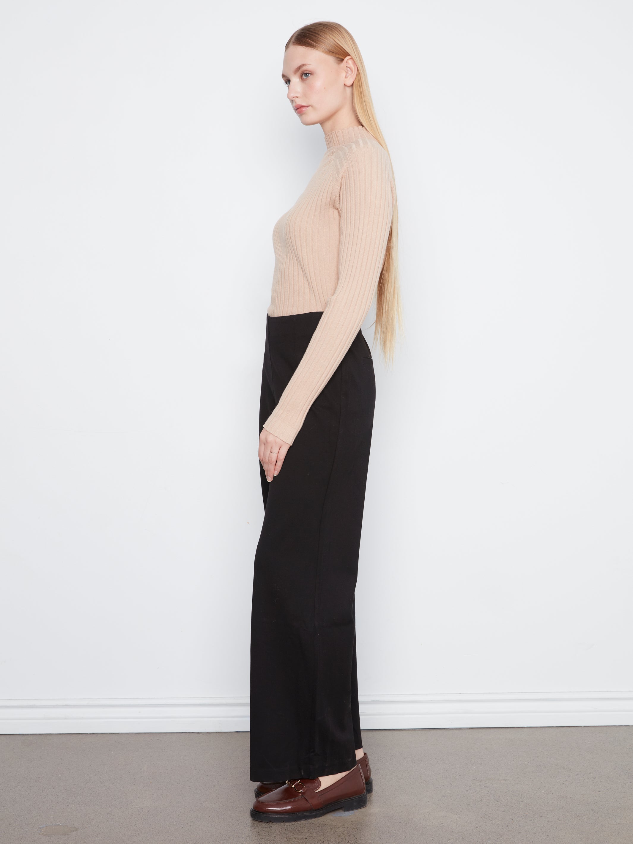Charlie B Pull-On Wide Leg Pant - Style C5540RR-633B