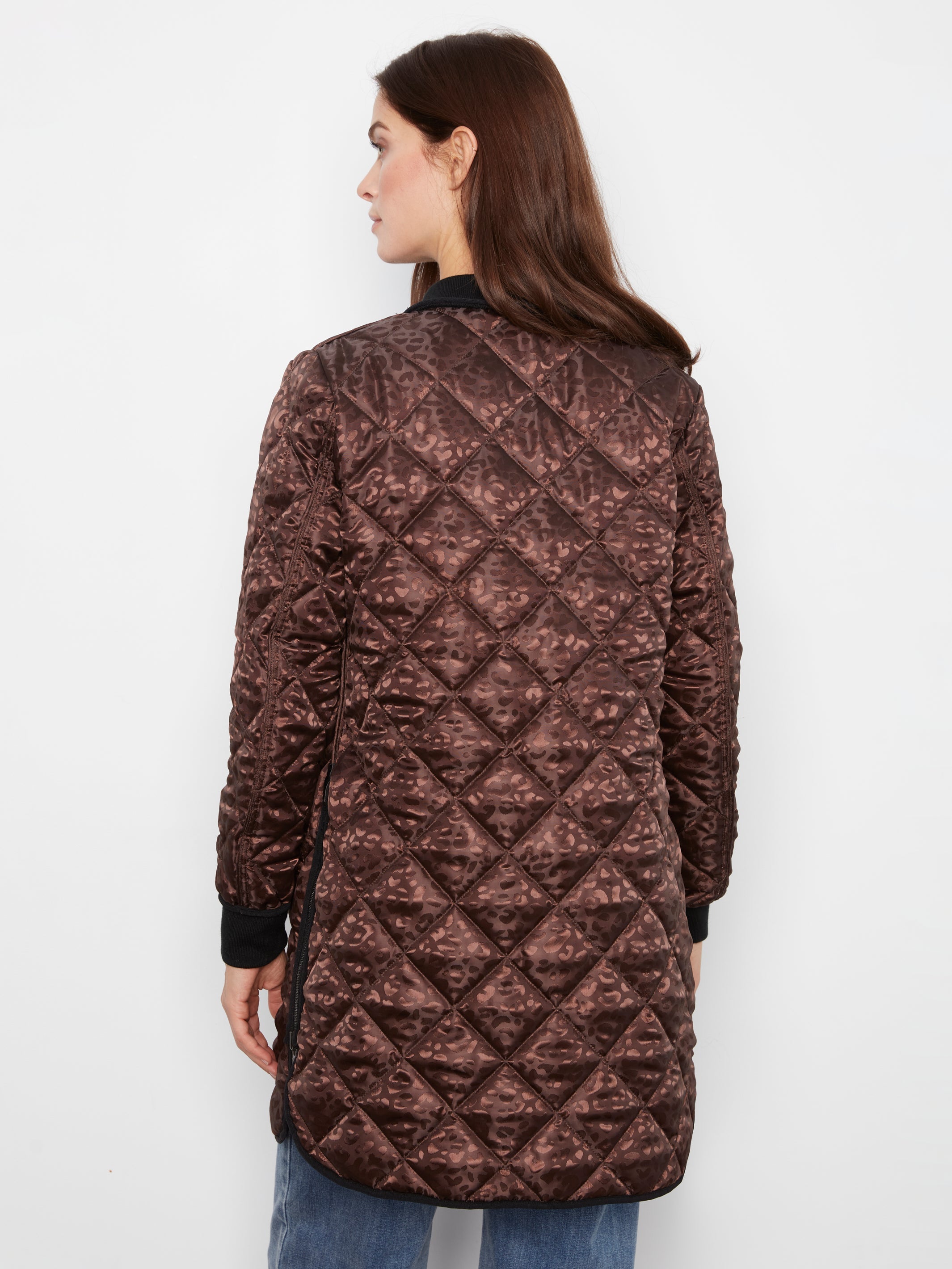 Charlie B Reversible Solid Puffer Jacket - Style Reversible