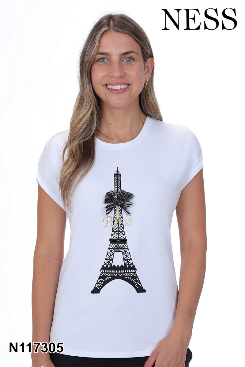 Eiffel Tower Relaxed Tee