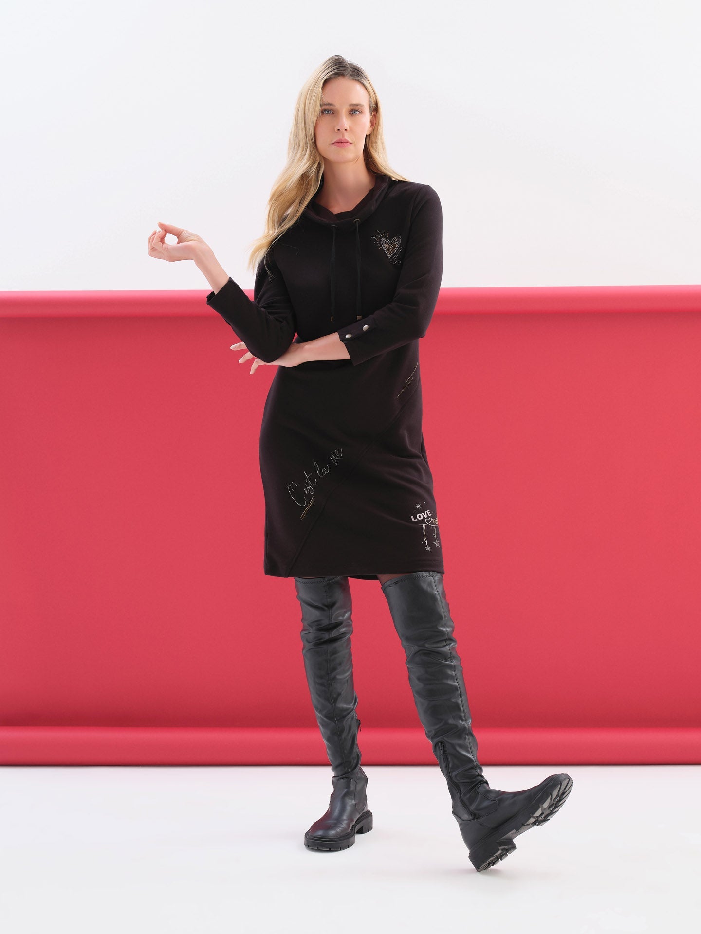 Dolcezza Long Sleeve Dress - Style 76163
