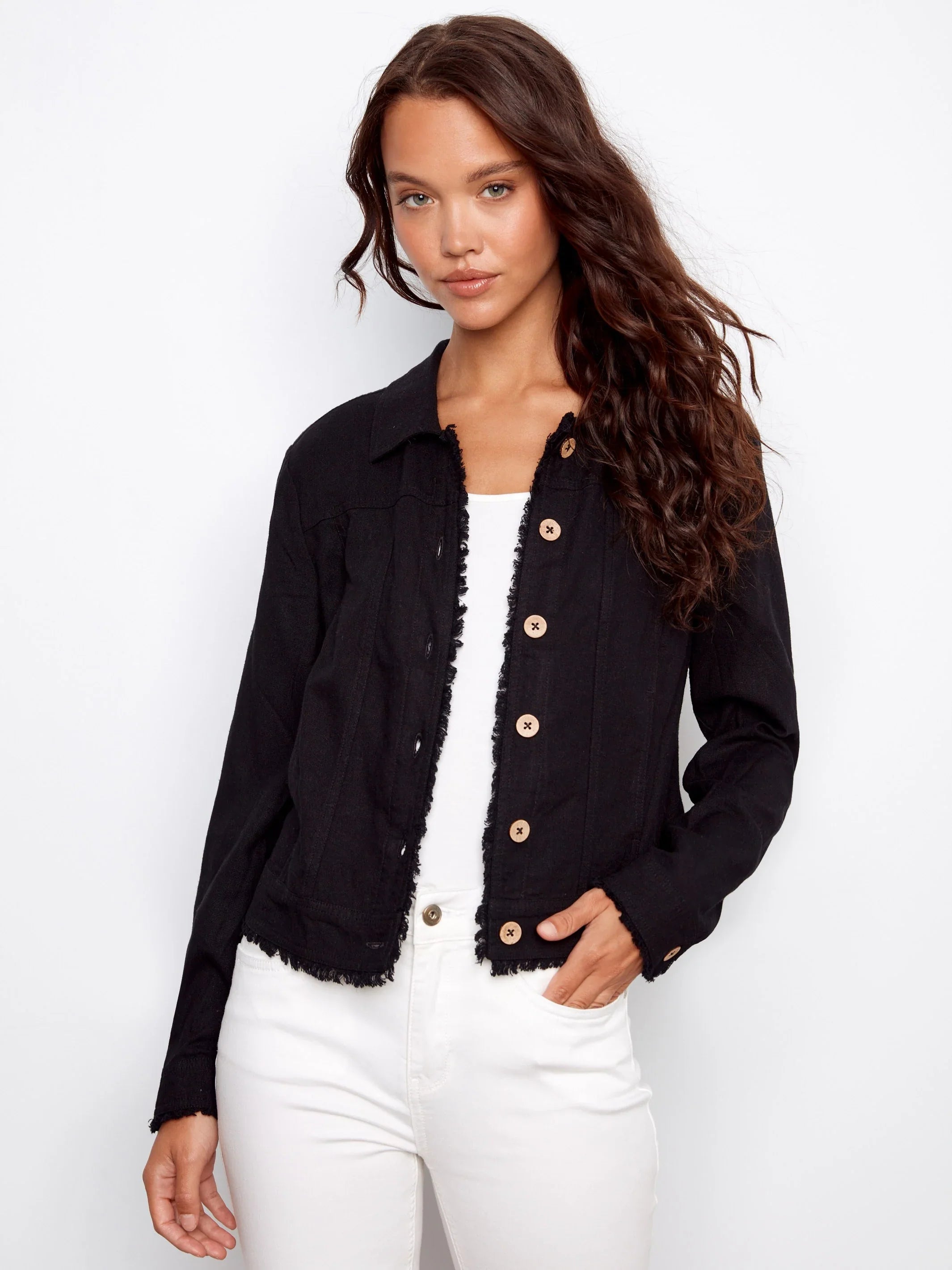 Linen Blend Jacket