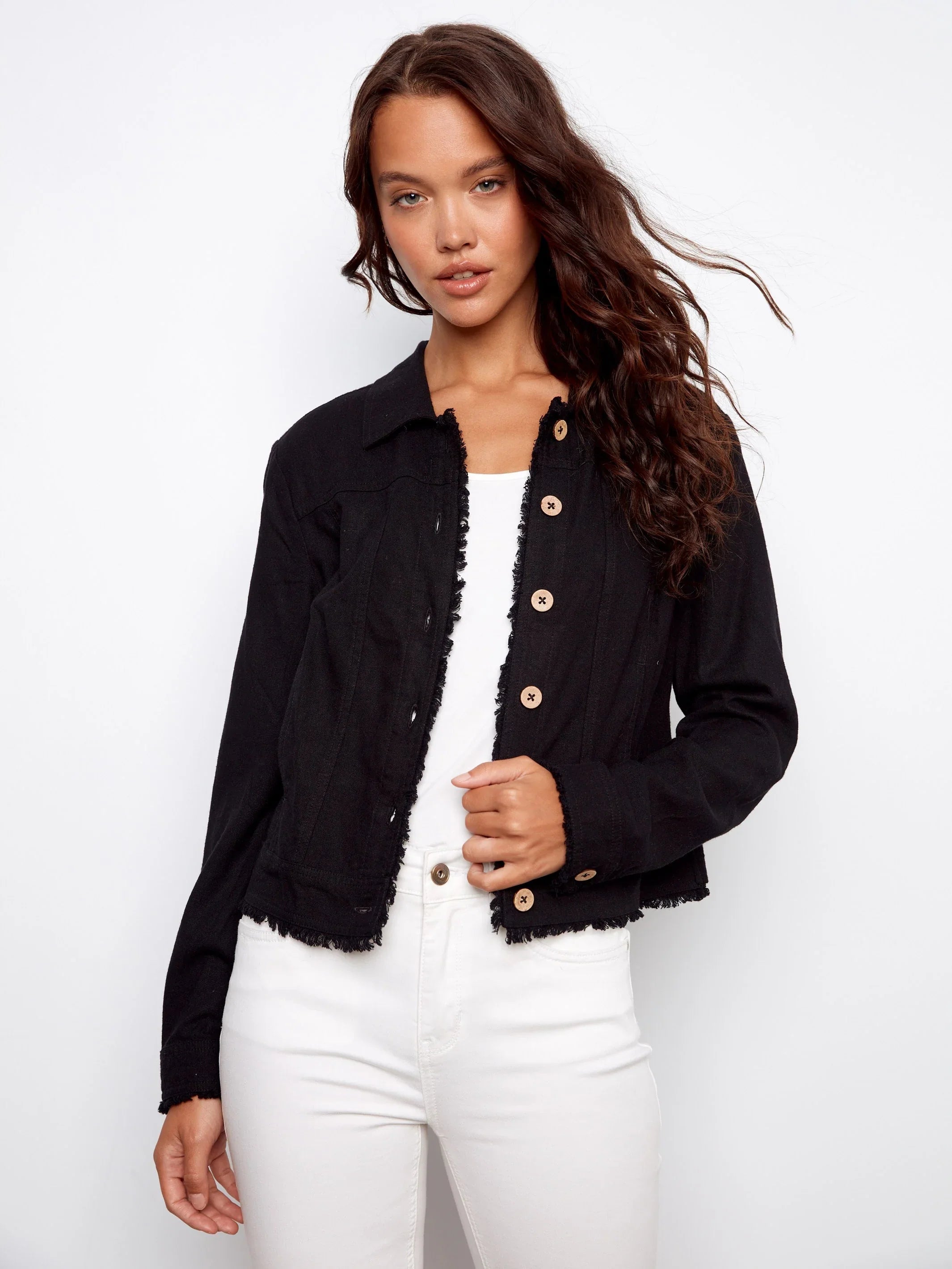 Linen Blend Jacket