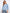 Charlie B Three-Quarter Blue Bell Sweater - Style C2964P-261B