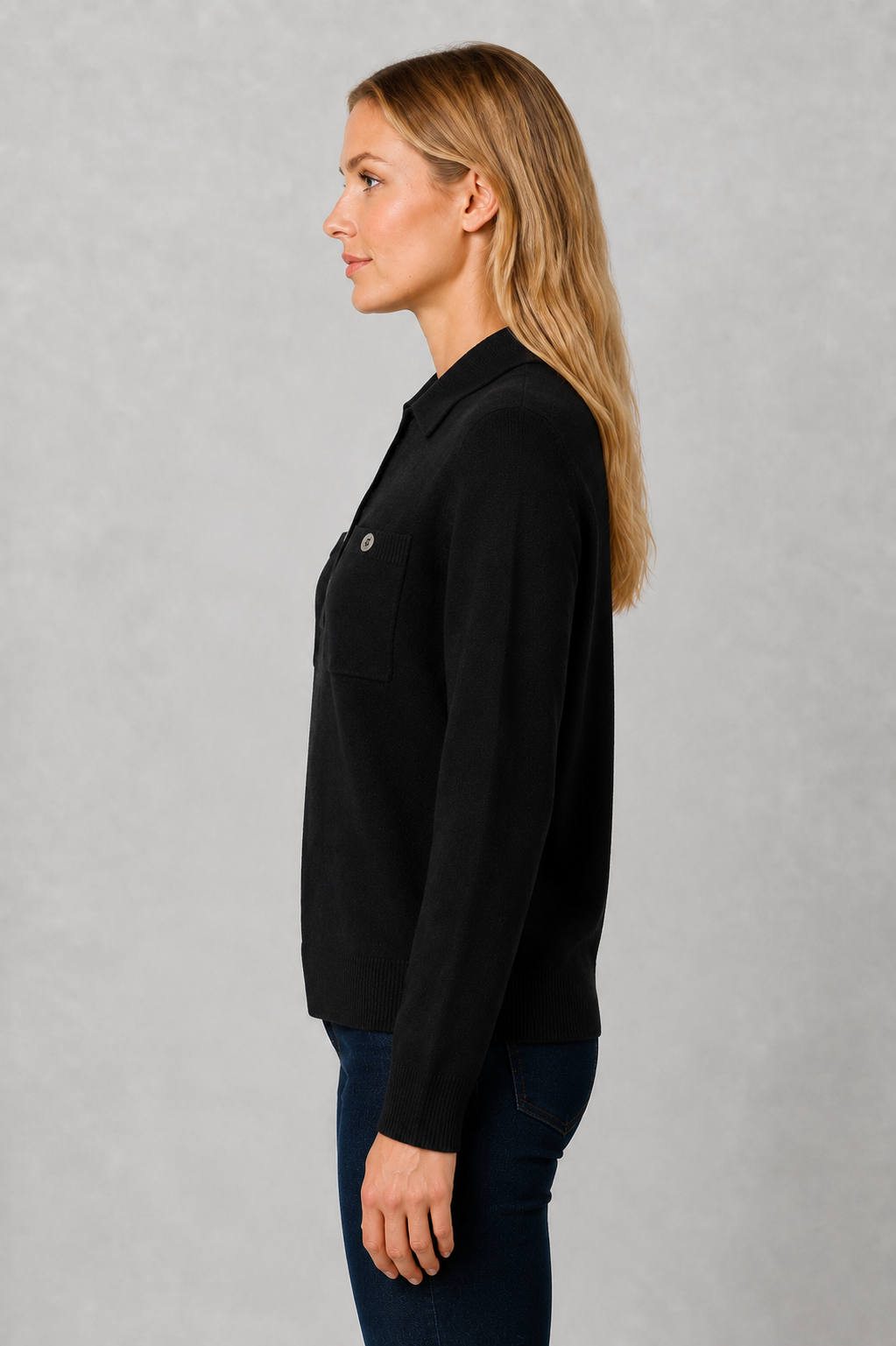 Soya Concepts Kanita Top With Collar & Pockets - Style 5F33850
