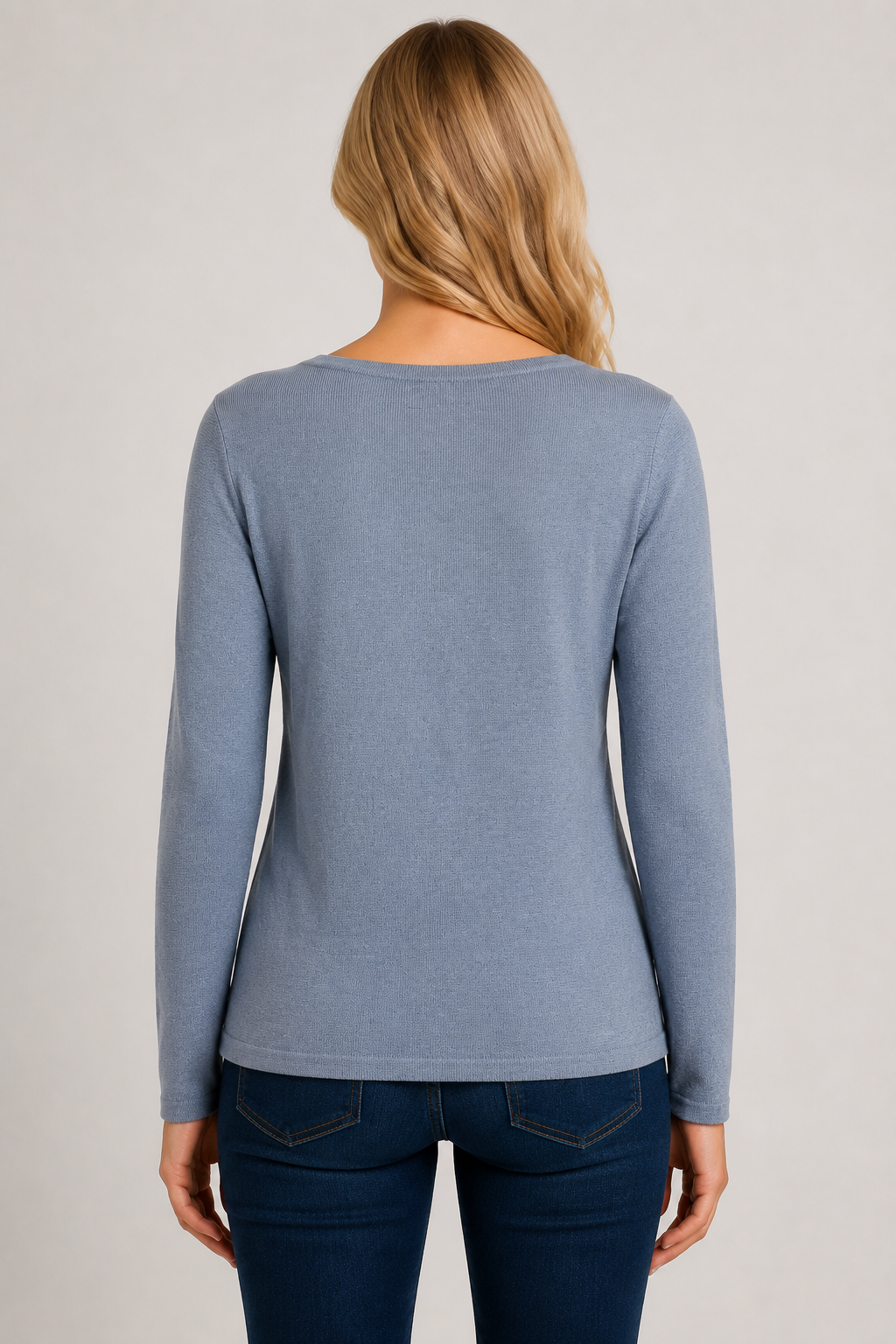 Soya Concepts Dollie Long Sleeve Crew Neck Top - Style 5F33827T