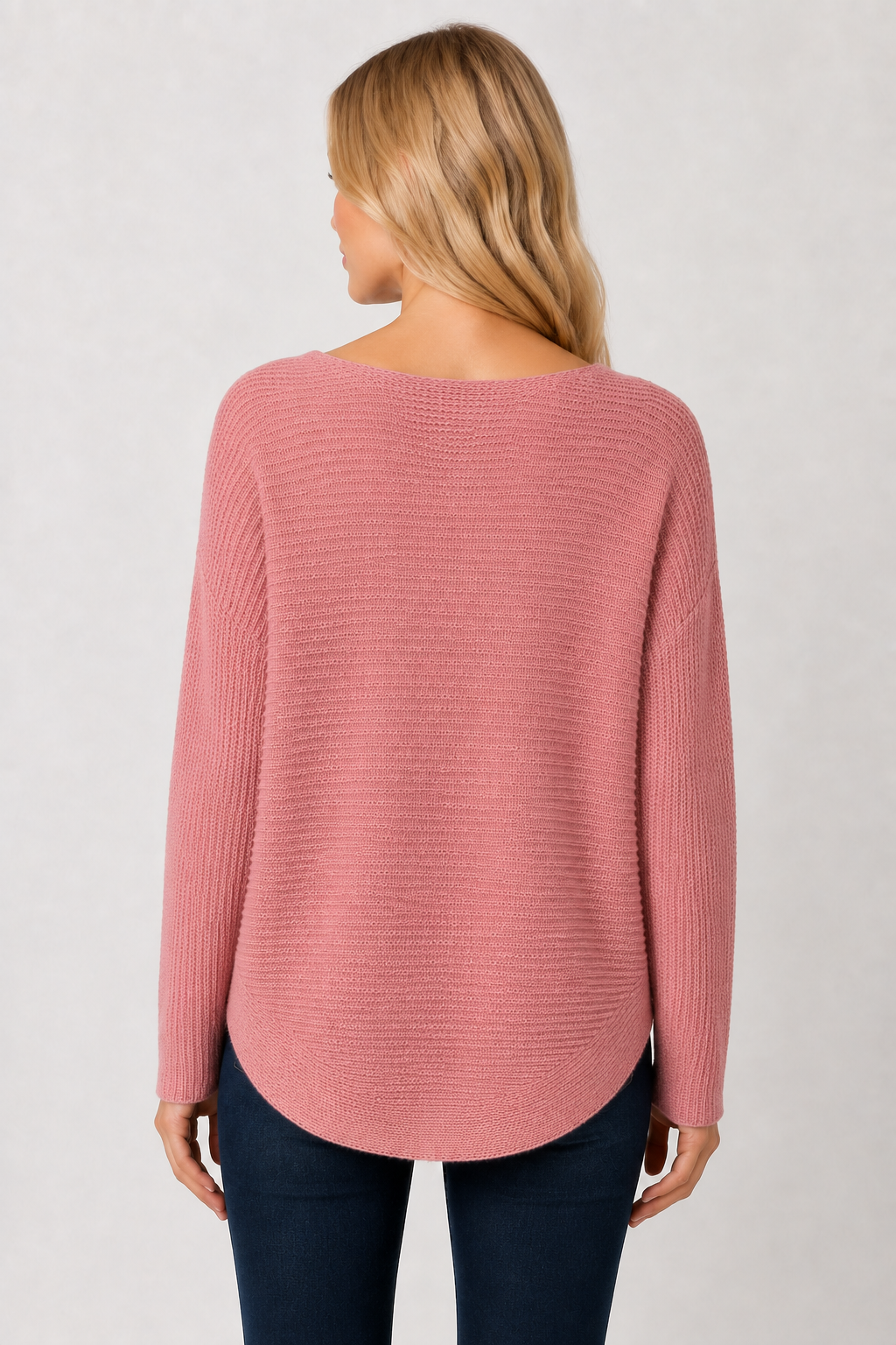 Fransa Loose Long Sleeve Sweater - Style 20611845R
