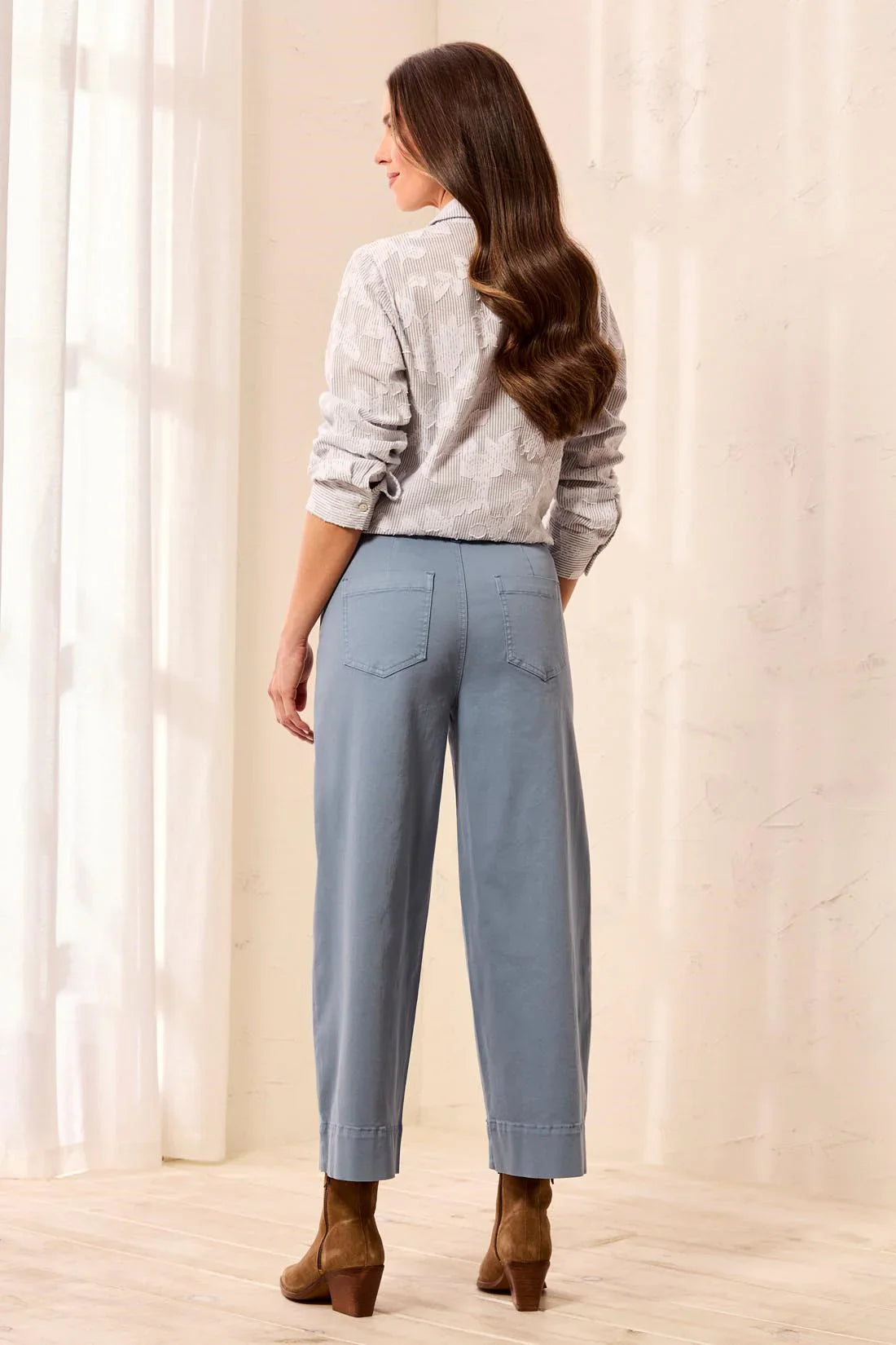 Comfort Stretch High Rise Palazzo Pants