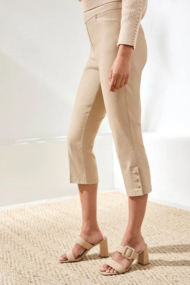 Zip-Front Dolman Pant
