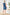 Tribal Zip-Front Blue Dress - Style 13710-3024