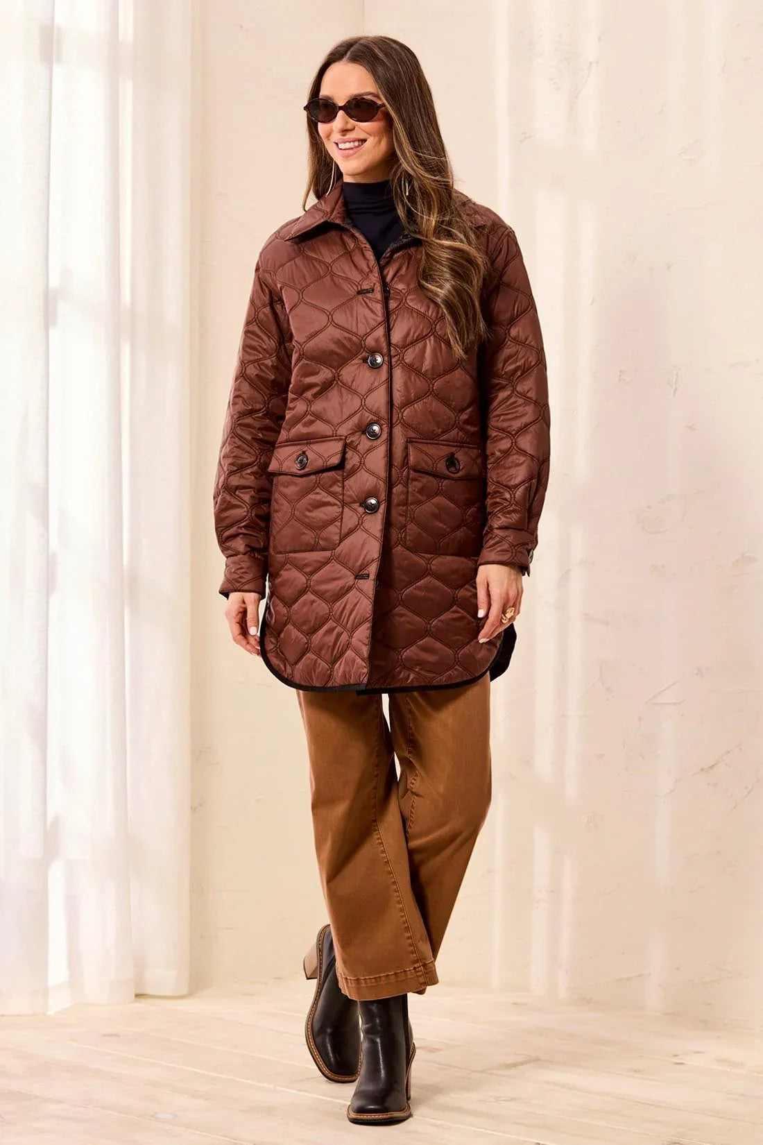 Tribal Reversible Quilted Jacket - Style 62480-5634
