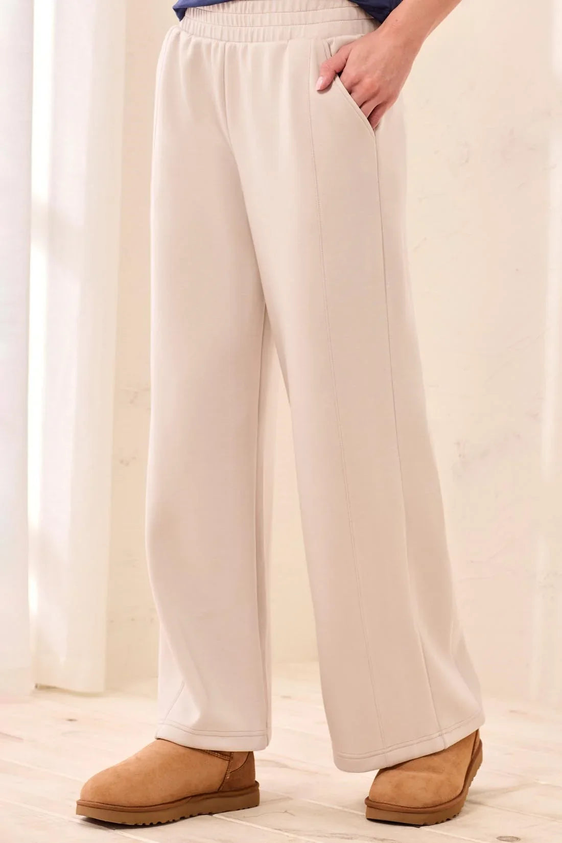 Tribal Pull-On Ankle Pant With Pockets - Style 3138O-3390