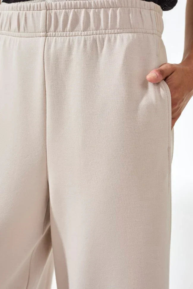 Straight-Leg Pull-On Pants