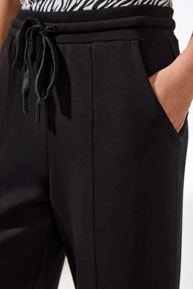 Wide-Leg Pull-On Sport Pants