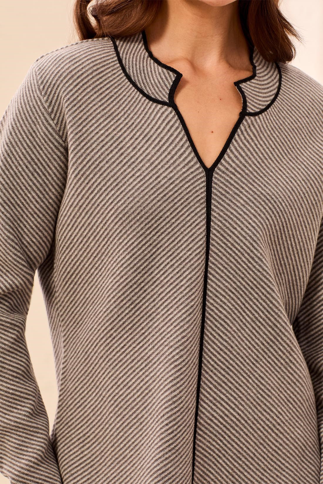 Tribal Crew Neck Sweater - Style 31840-576g