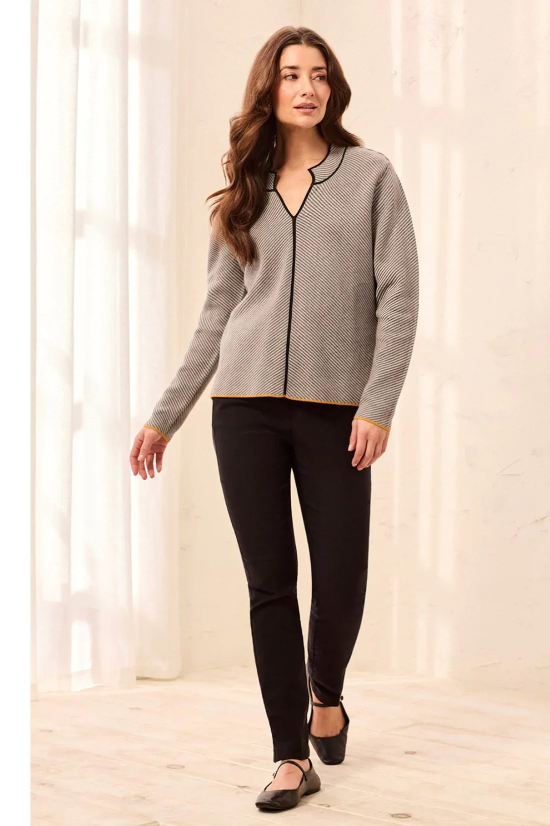 Tribal Crew Neck Sweater - Style 31840-576g