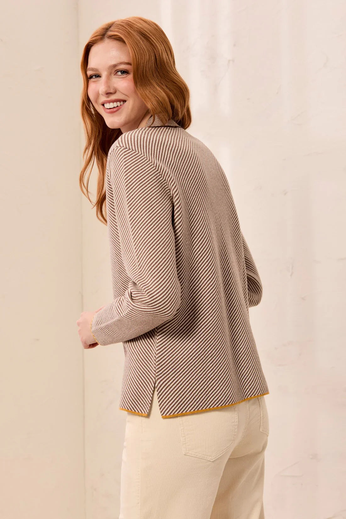 Tribal V-Neck Sweater - Style 31840-576o