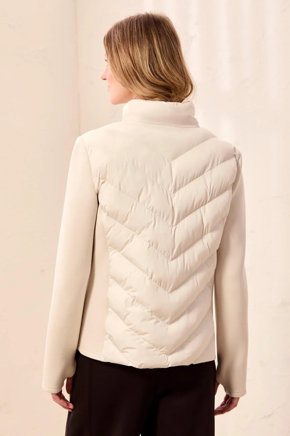 Tribal Water Repellent Hybrid Puffer Jacket - Style 3172O-8512