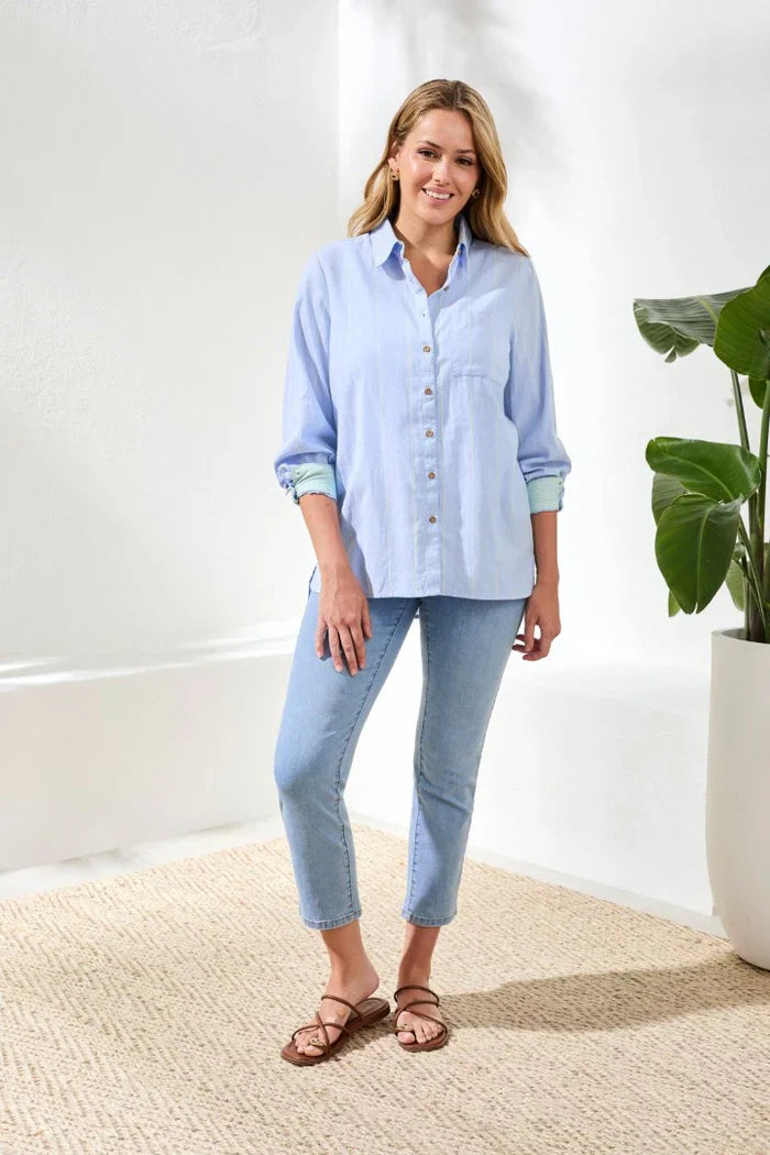 Striped Yarn-Dye Shirt