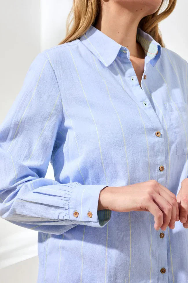 Striped Yarn-Dye Shirt