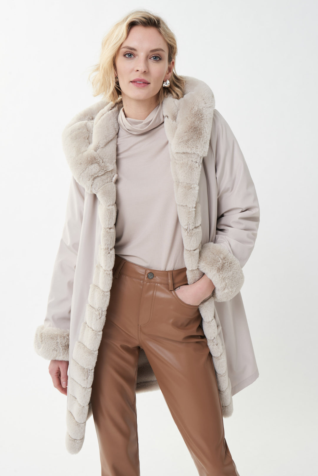 Joseph Ribkoff Jacket Style 214913 - Champagne