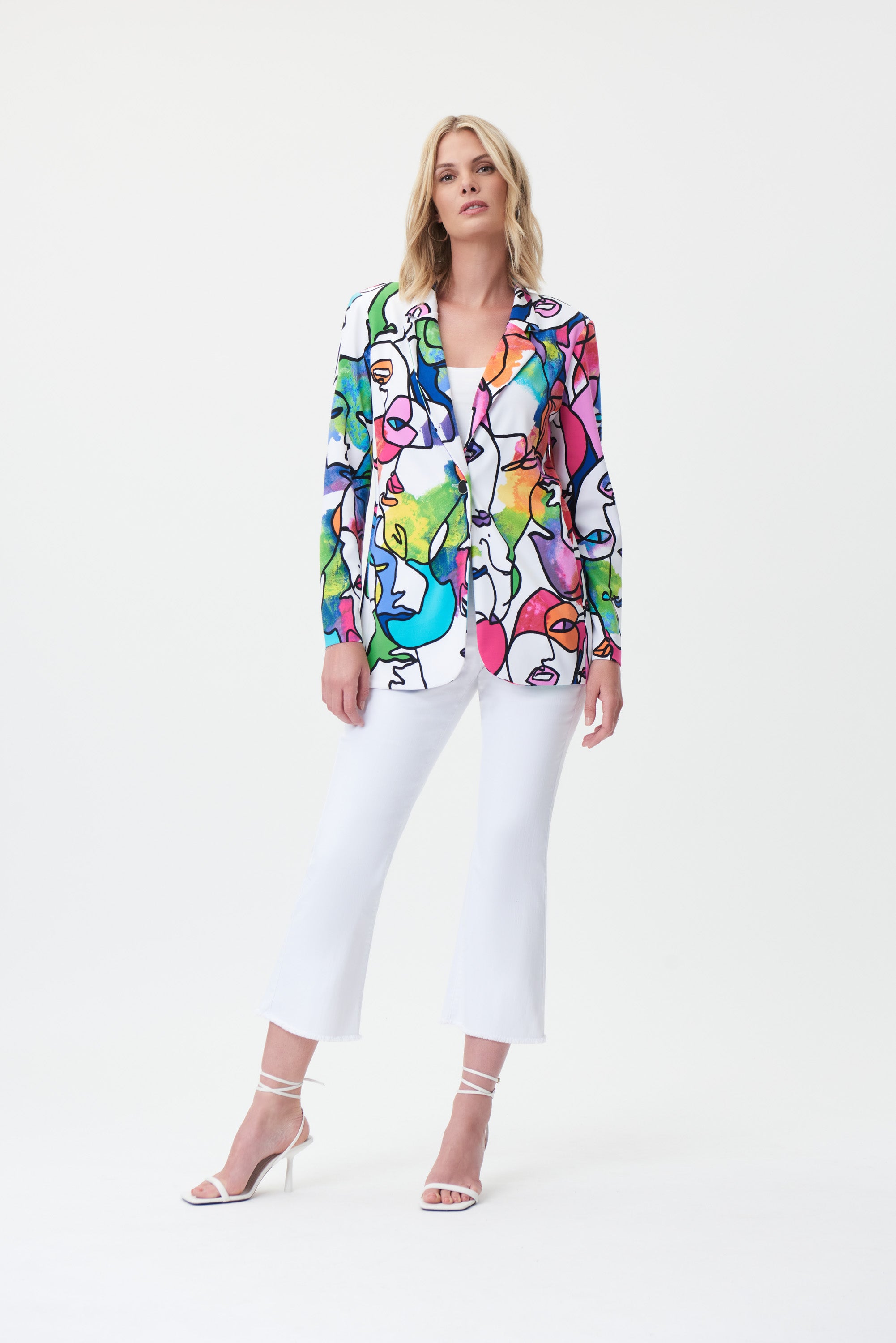 892 新品 JOSEPH ジョゼフ プリペラカノコ カットソージャケット46 Joseph Ribkoff Jacket Style 232228 – Modella Signature